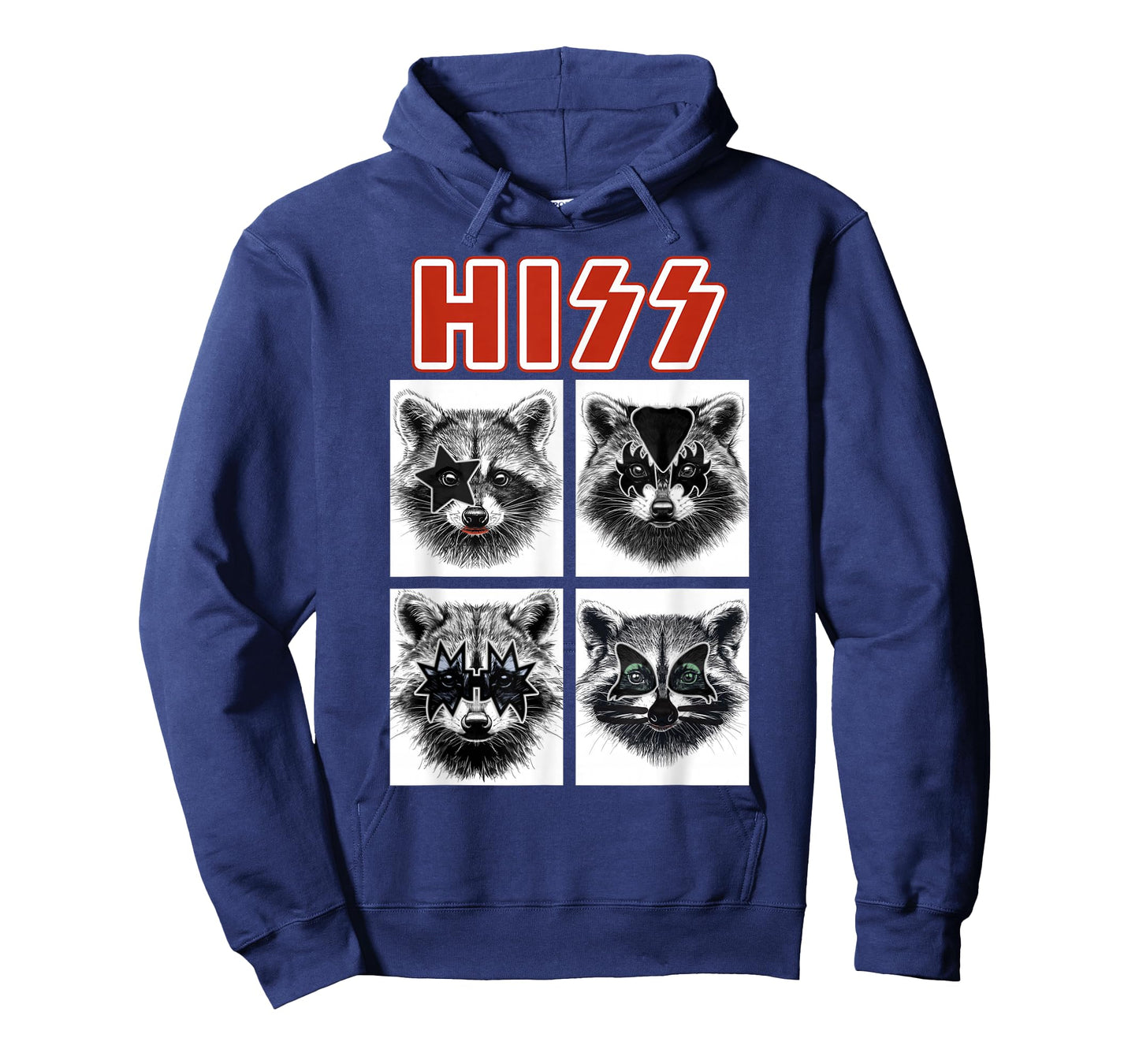 Raccoon Rock Music Band Concert Men Women Kids Funny Raccoon T-Shirt