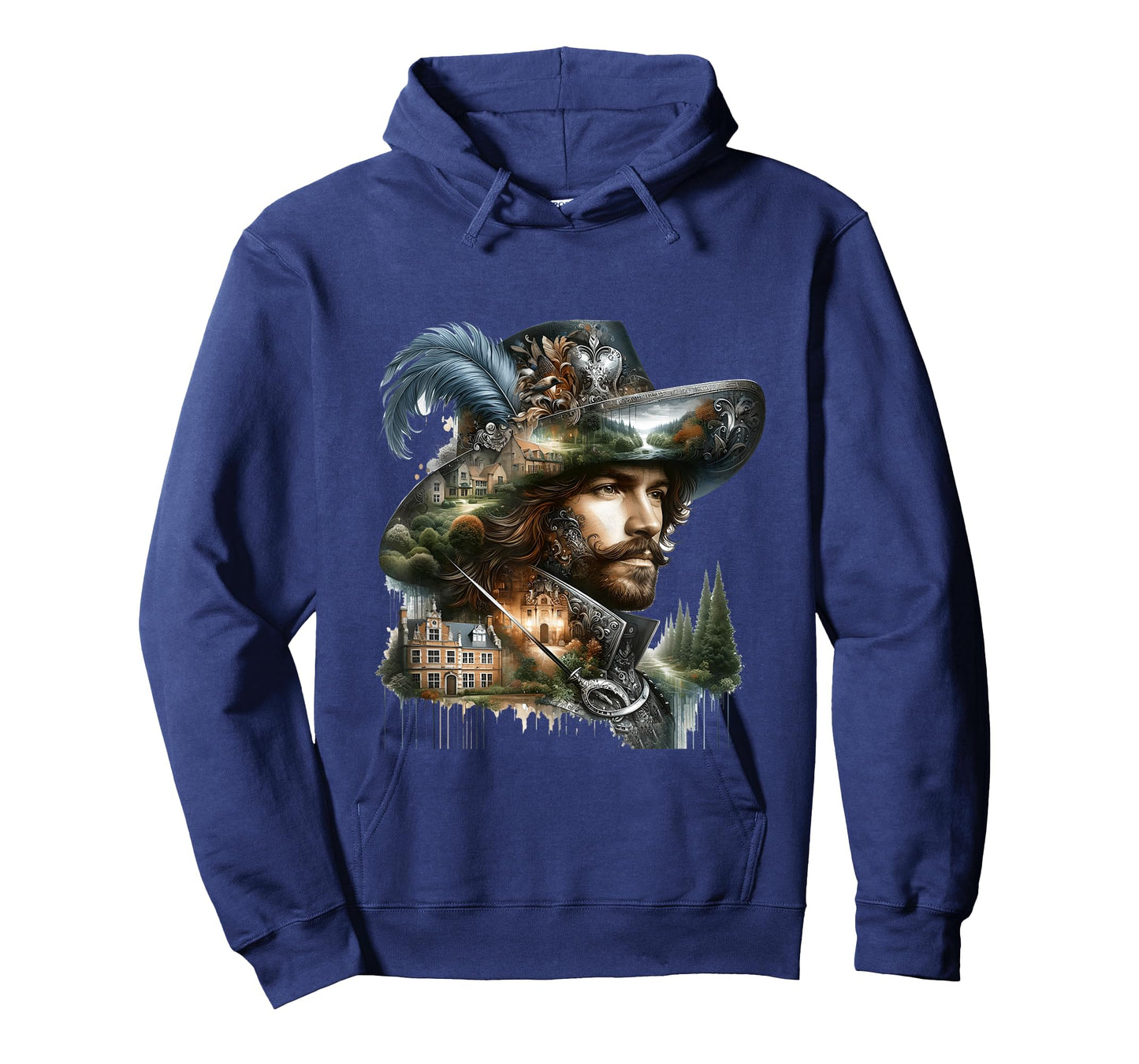 Fantasy Cute Brave French Musketeer T-Shirt