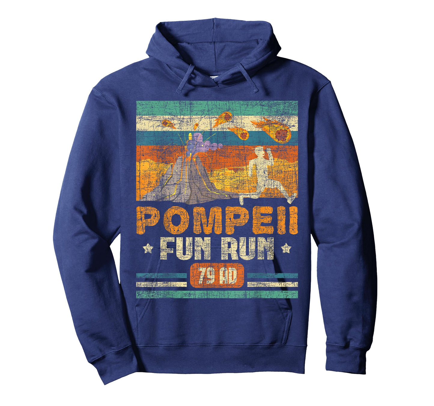 Pompeii Fun Run - Geography Volcanologist Volcanology T-Shirt Small