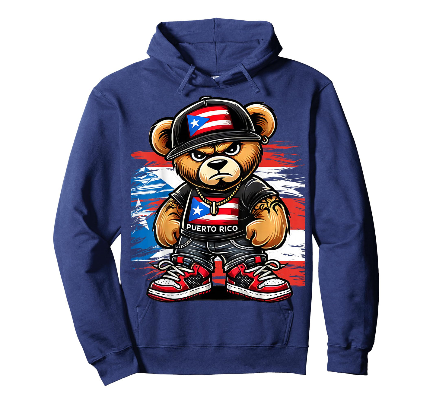 Cute Teddy Bear Puerto Rico Flag Boricua Puerto Rican T-Shirt