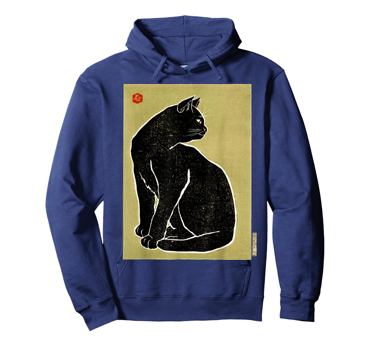 Kawaii Cat Ukiyo-e Art Vintage Graphic Tees for Men Women T-Shirt