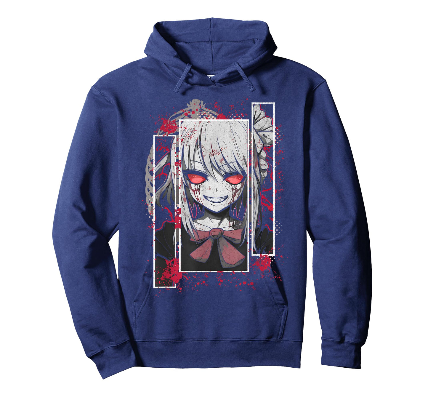 Horror Anime Yandere Menhera Demon Girl Japanese Aesthetic T-Shirt