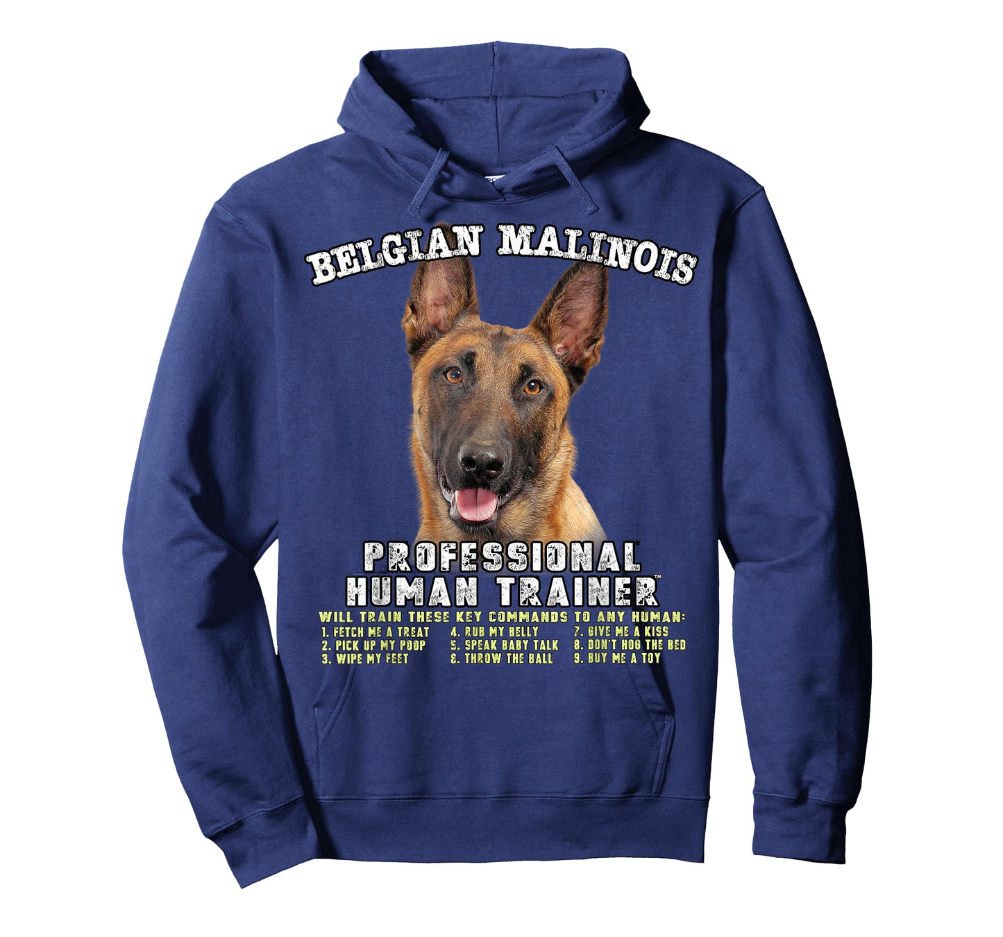 Belgian Malinois Dog Professional Human Trainer T-Shirt