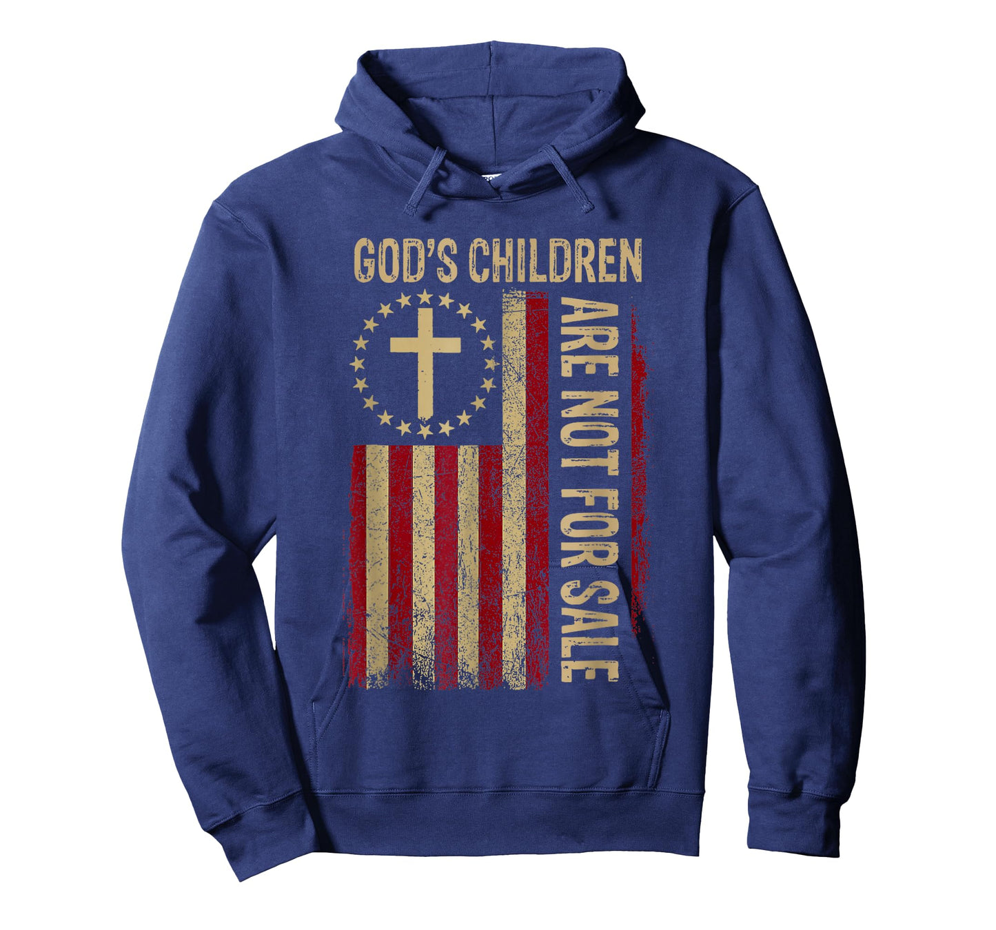 God's Children Are Not For Sale Funny Usa flag American T-Shirt