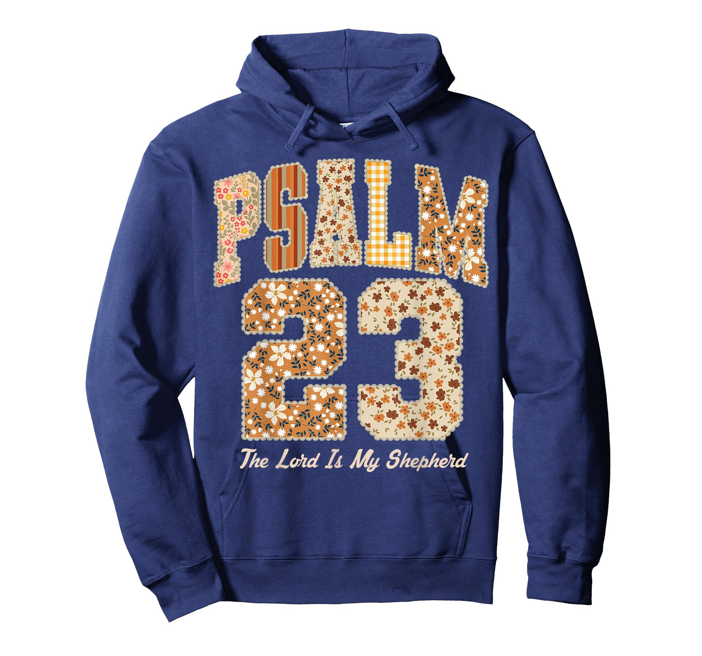 Fall Psalm 23 The Lord is My Shepherd Thanksgiving Christian T-Shirt