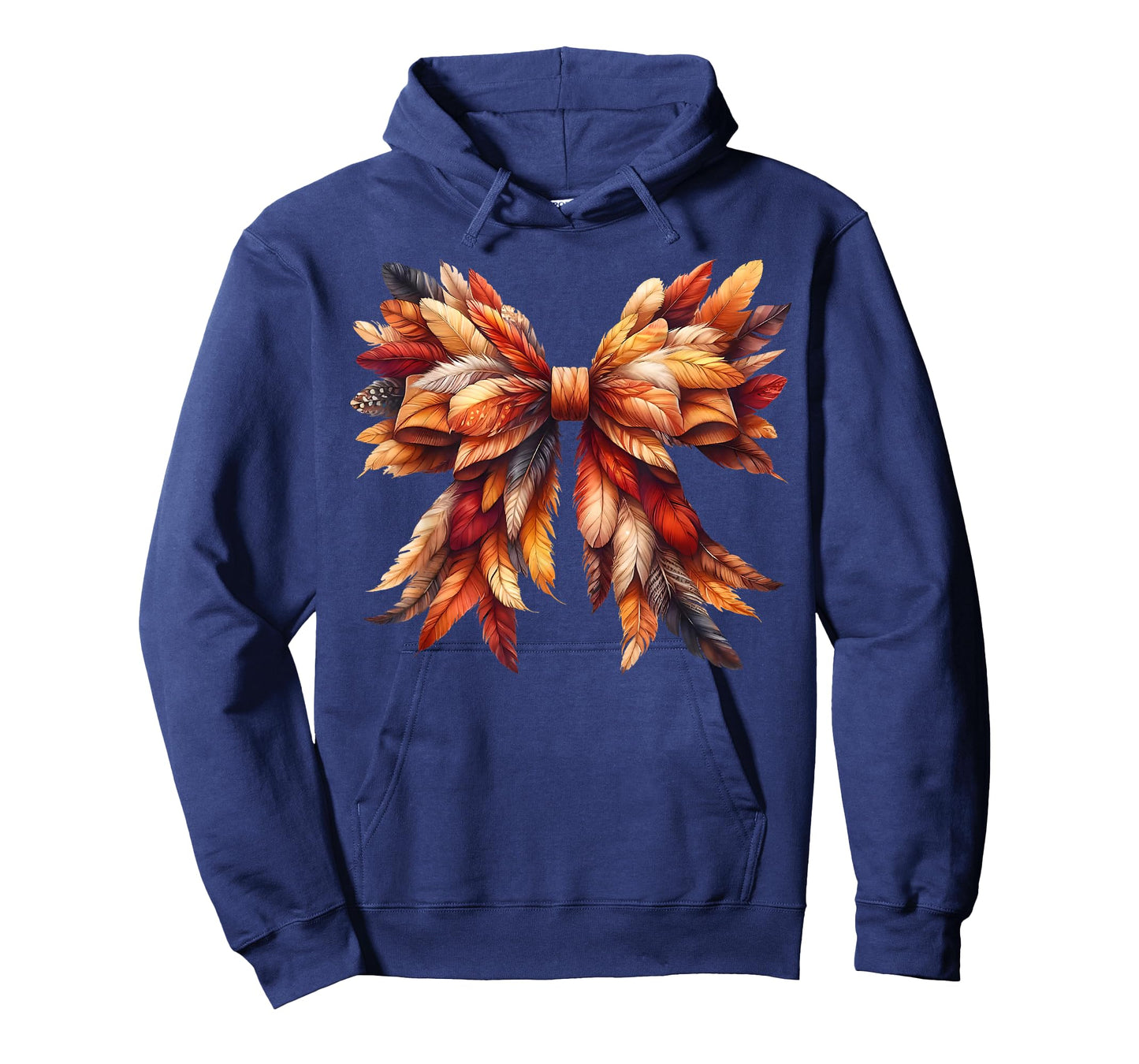 Coquette Bow Autumn Fall Y'all Leaves Thanksgiving Men Women T-Shirt