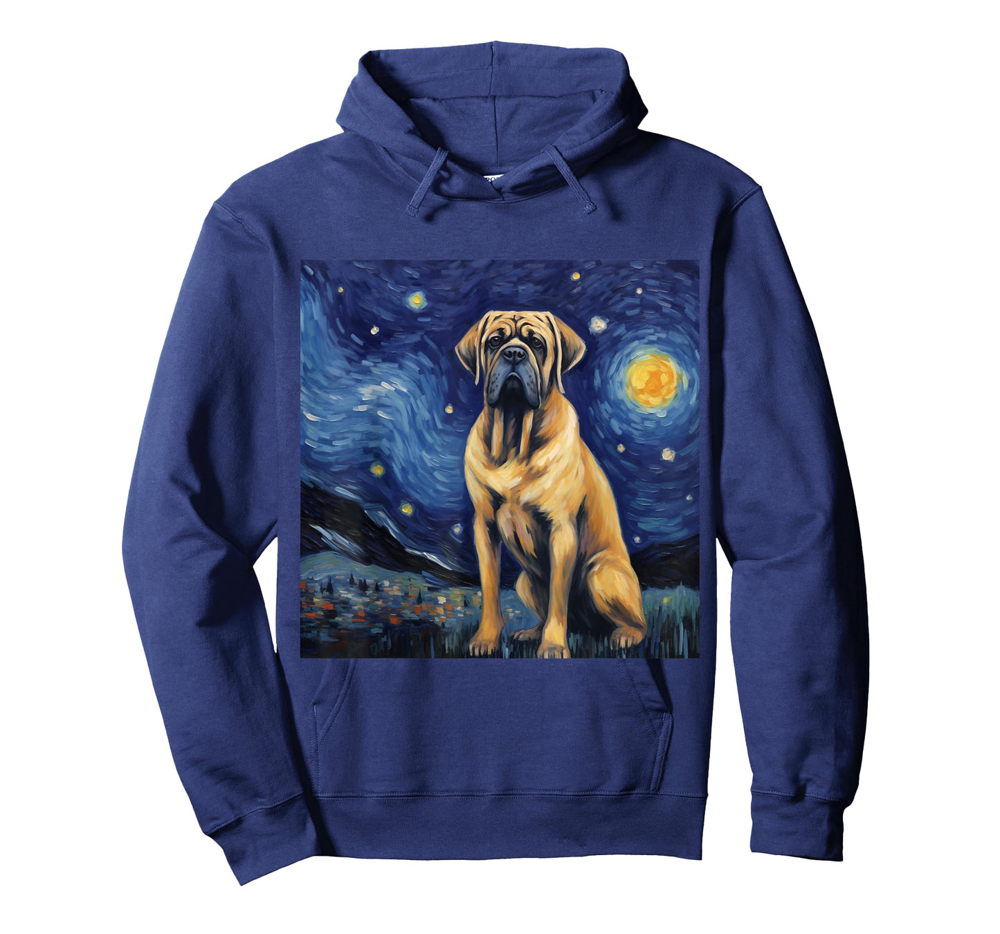 English Mastiff Starry Night - English Mastiff T-Shirt