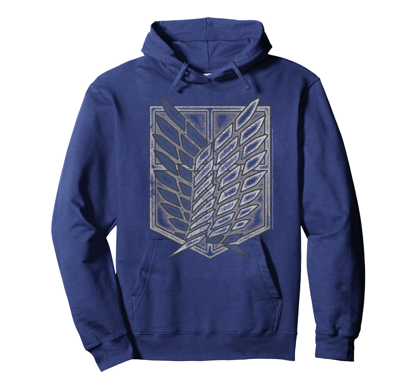 Attack on Titan Season 2 Distressed Scout Symbol Anime T-Shirt