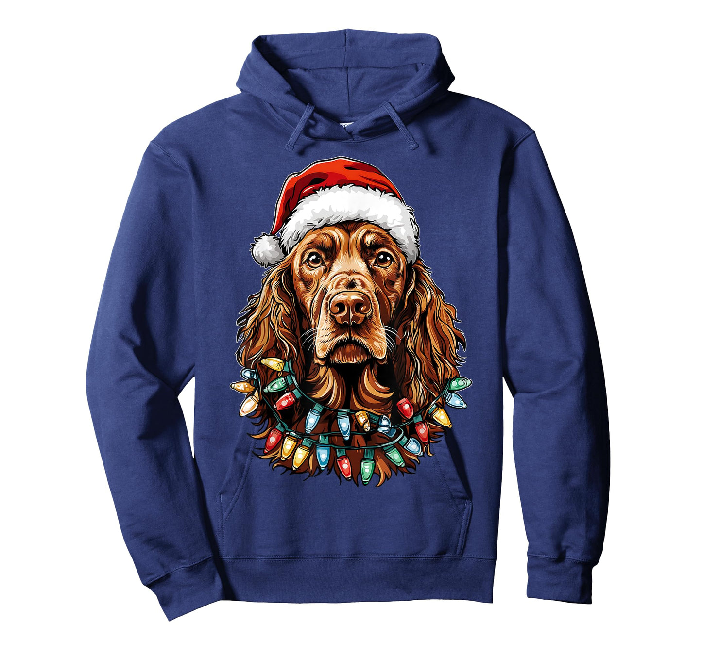 Irish Setter Dog Christmas Hat Xmas T-Shirt