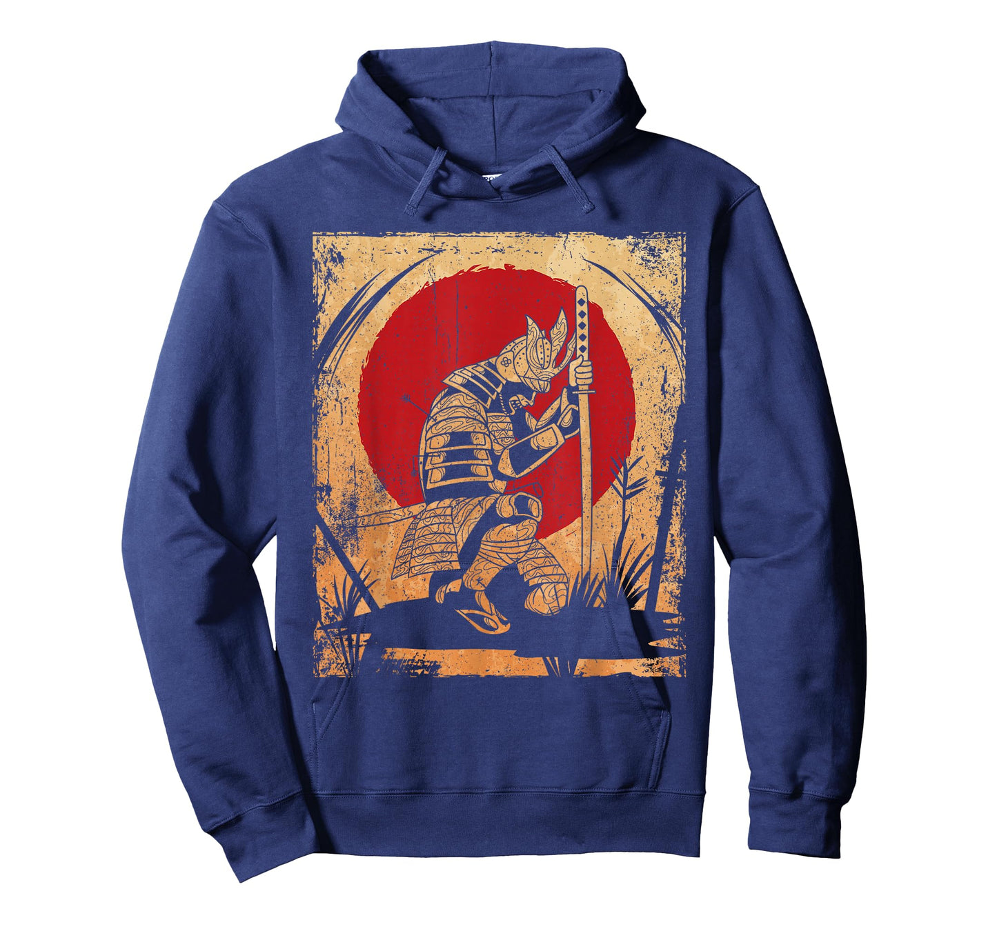 Samurai Japanese Art Vintage Fighter Retro T-Shirt