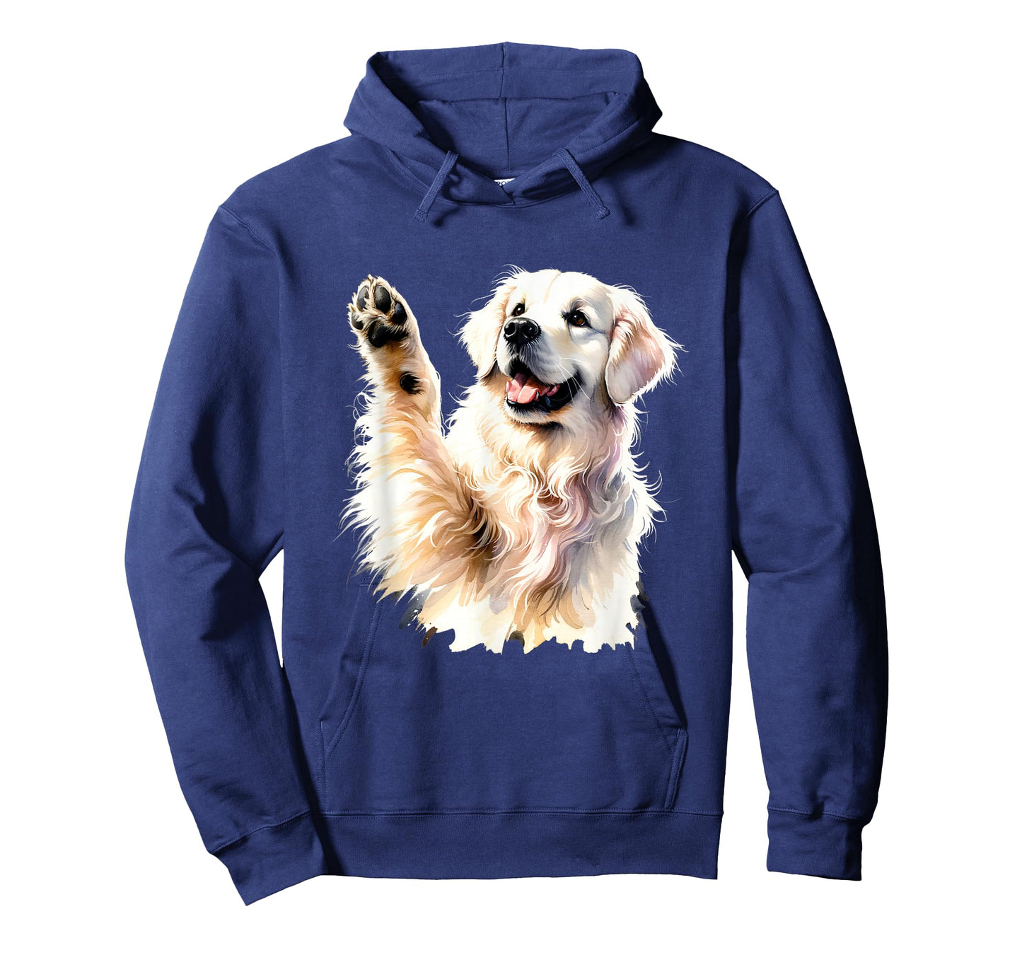 White English Cream Golden Retriever Gifts Dog Mom Dad Puppy T-Shirt