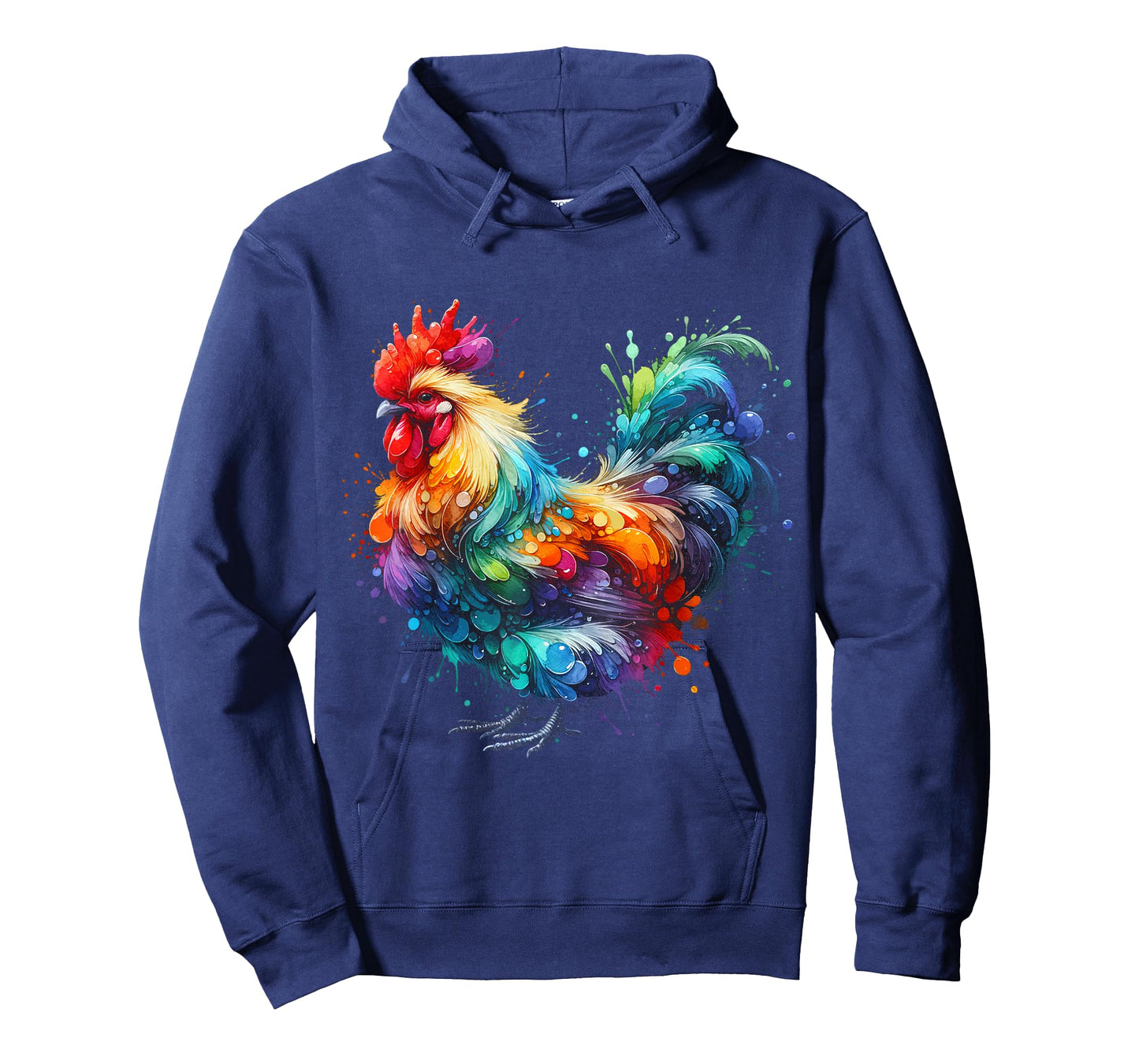 Chicken Art Graphic Women Farm Chicken Lover Funny Colorful T-Shirt