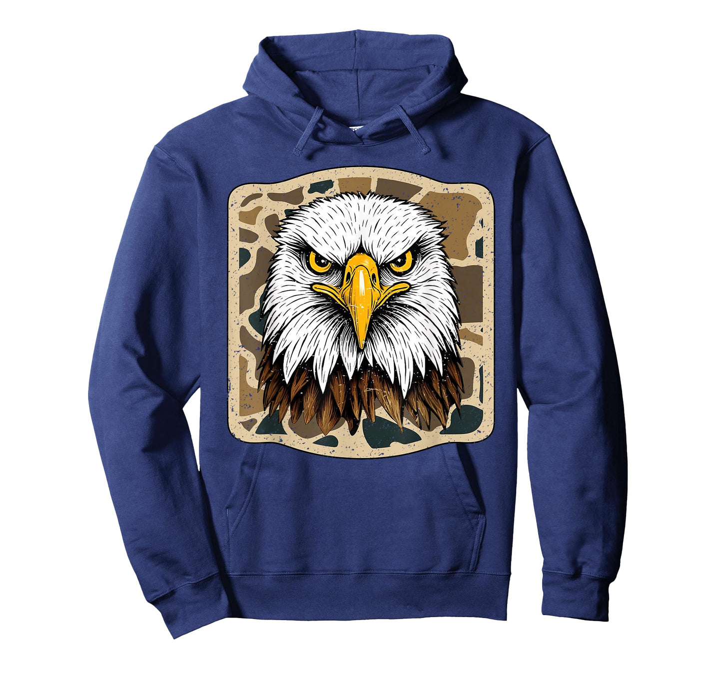 Eagles Camo Football Game Day School Mascot Team Spirit T-Shirt