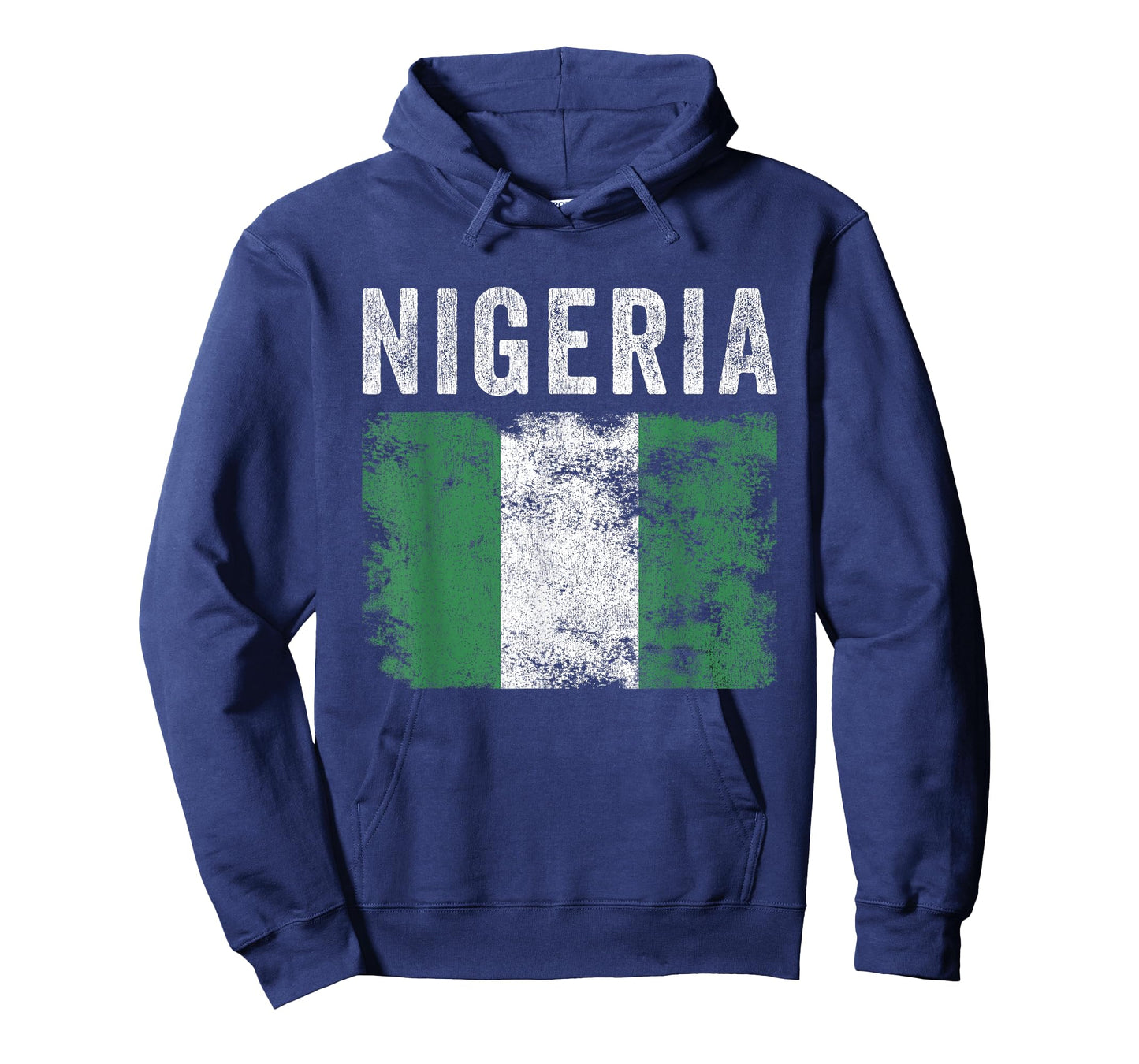Nigeria Flag Distressed - Men Women Kids - Nigerian Flag T-Shirt