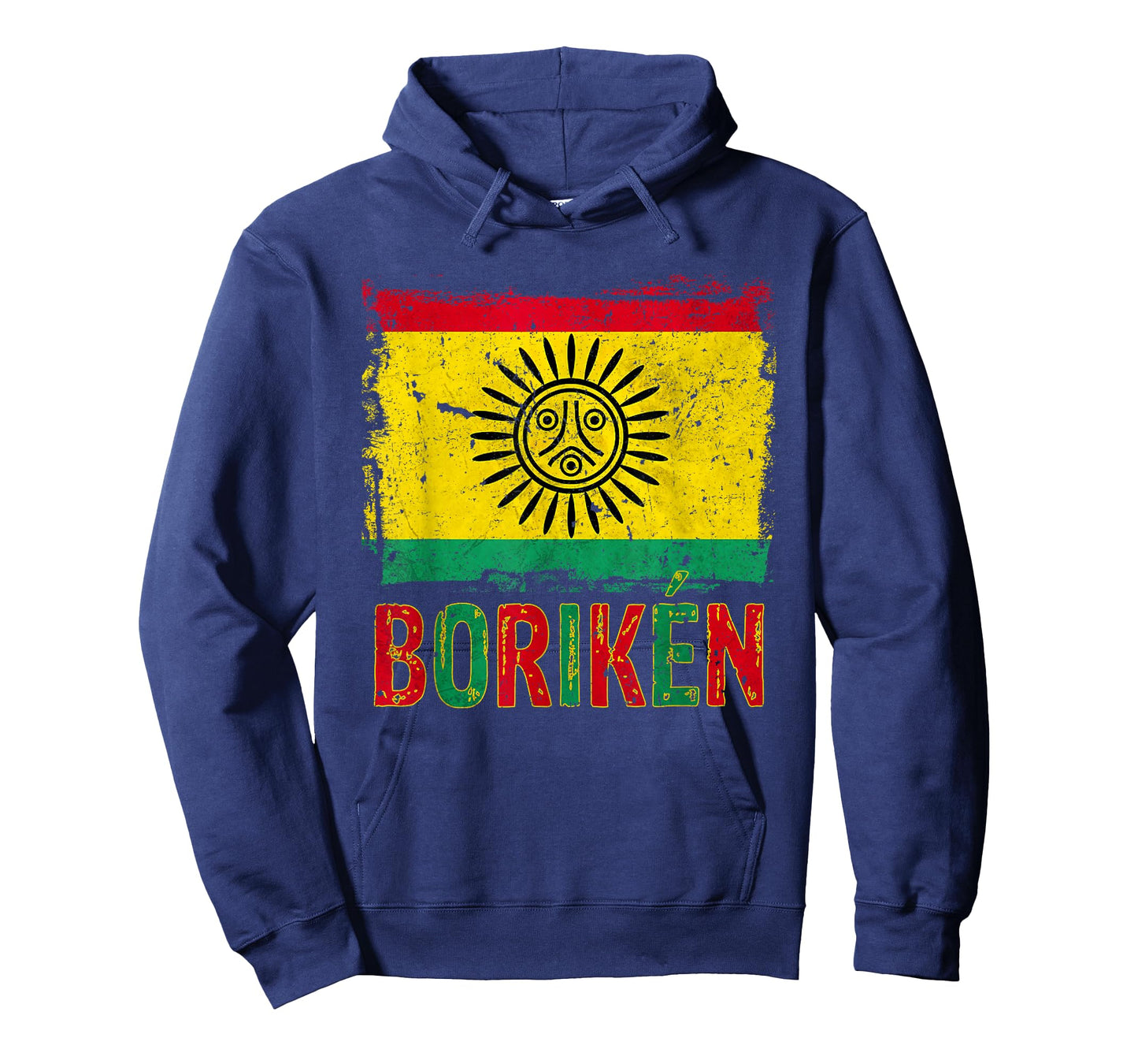 Taino Nation Flag Boriken Borinquen Native American Arawak T-Shirt