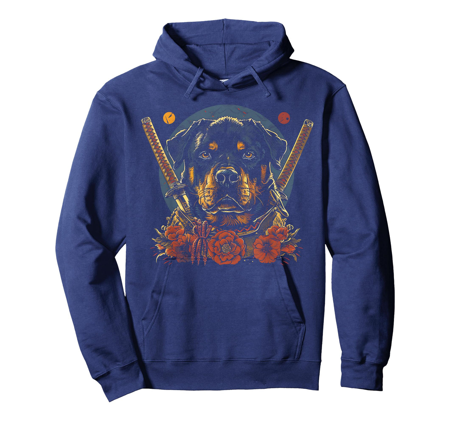 Rottweiler Dad Cute Japanese Anime Stuff Samurai Dog Ninja T-Shirt for Men Women Kids