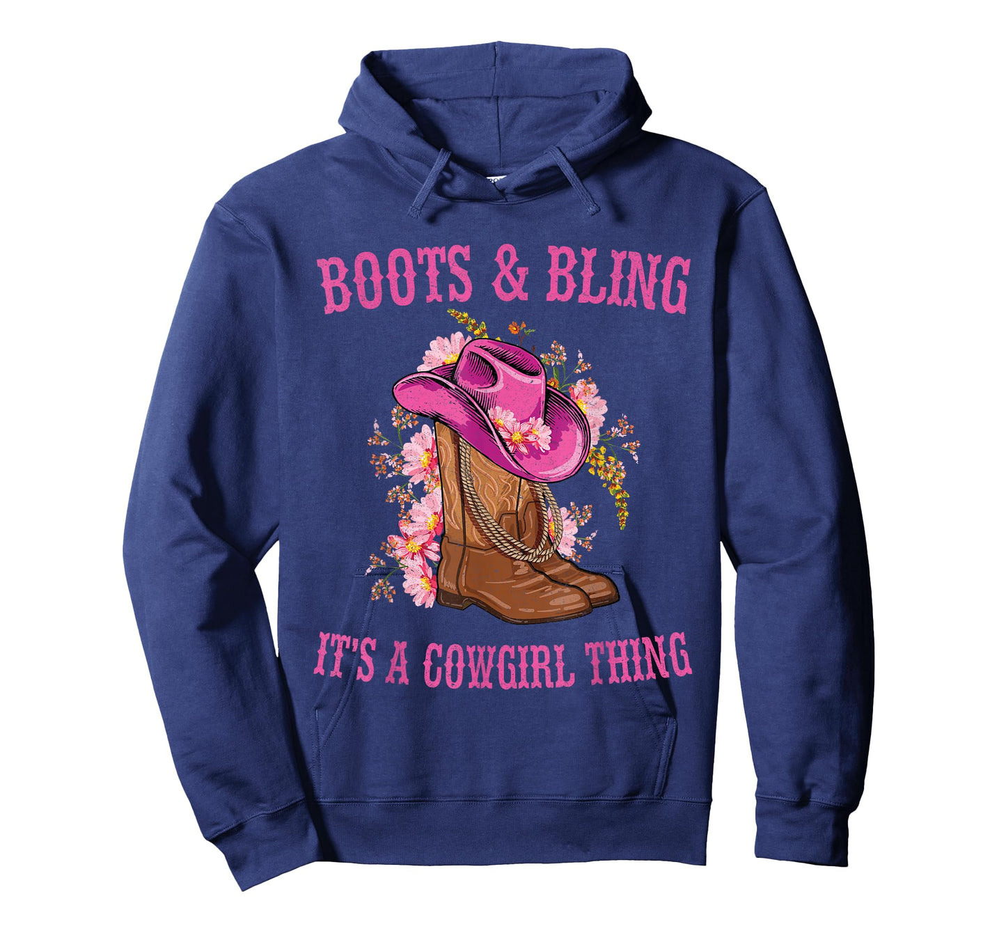 Boots and Bling its a Cowgirl Thing Cute Love Country Life T-Shirt