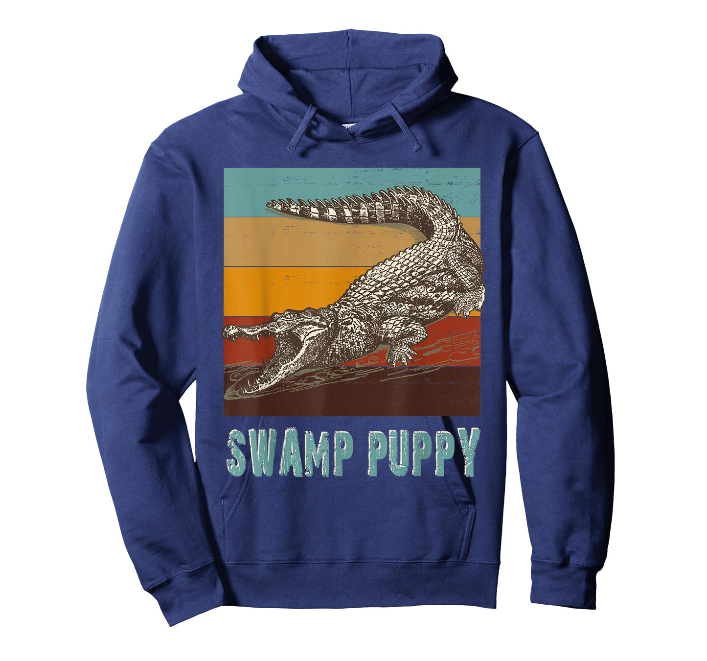 Quirky Swamp-Themed Alligator Everglades Swamp Puppies T-Shirt