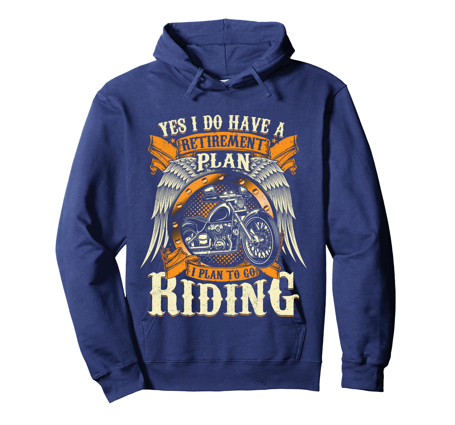 Motorcycle Retirement Plan To Ride It Rider Biker Retired Long Sleeve T-Shirt