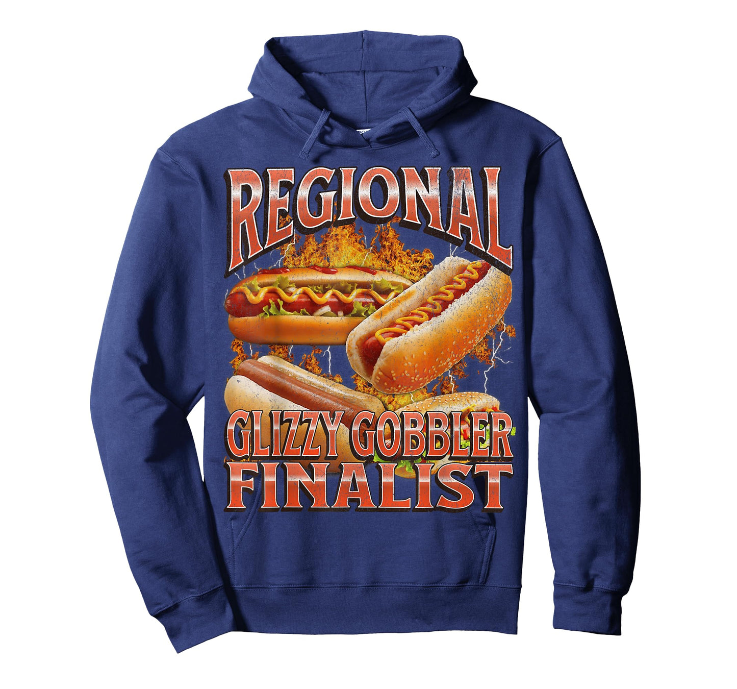 Glizzy Gobbler Funny Wiener Hot Dog Meme Bootleg Graphic T-Shirt for Men Women