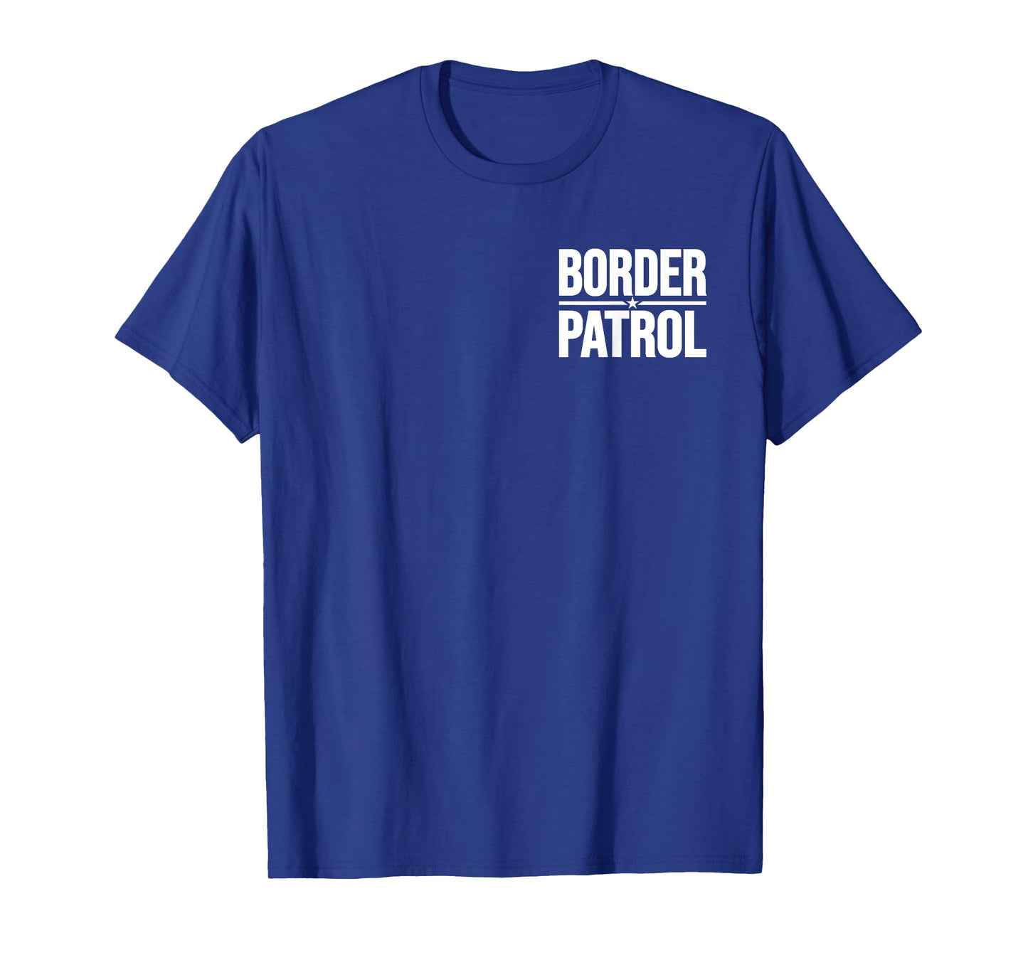 BORDER PATROL UNIFORM HALLOWEEN COSTUME TEE (2-SIDED) T-Shirt