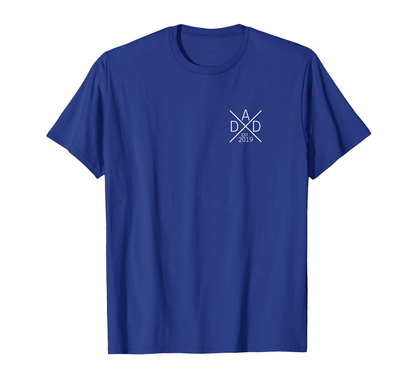 Proud Parents Matching Mom and Dad Est. Father 2019 Promoted to Dad Est. 2019 Dad 2019 T-Shirt