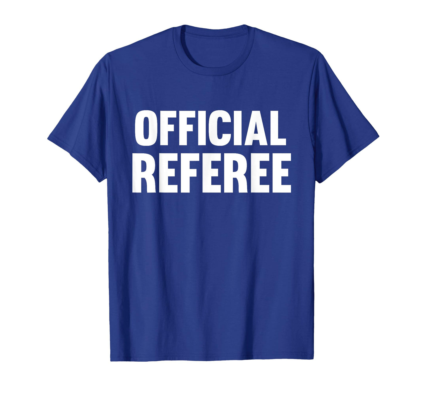 Official Referee Uniform Easy Halloween Party Costume T-Shirt