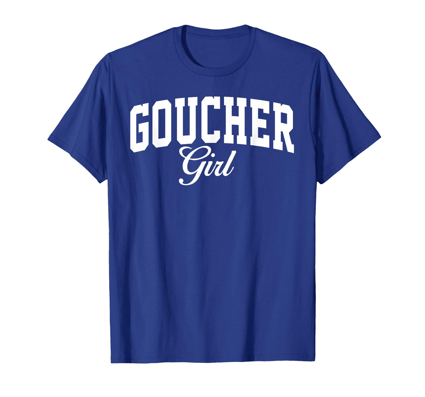 Goucher College Girl Arch Vintage Design for Women Girls T-Shirt