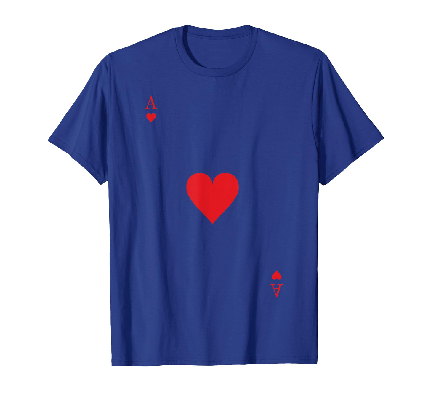 Ace of hearts Blackjack Cards Poker 21 T-Shirt