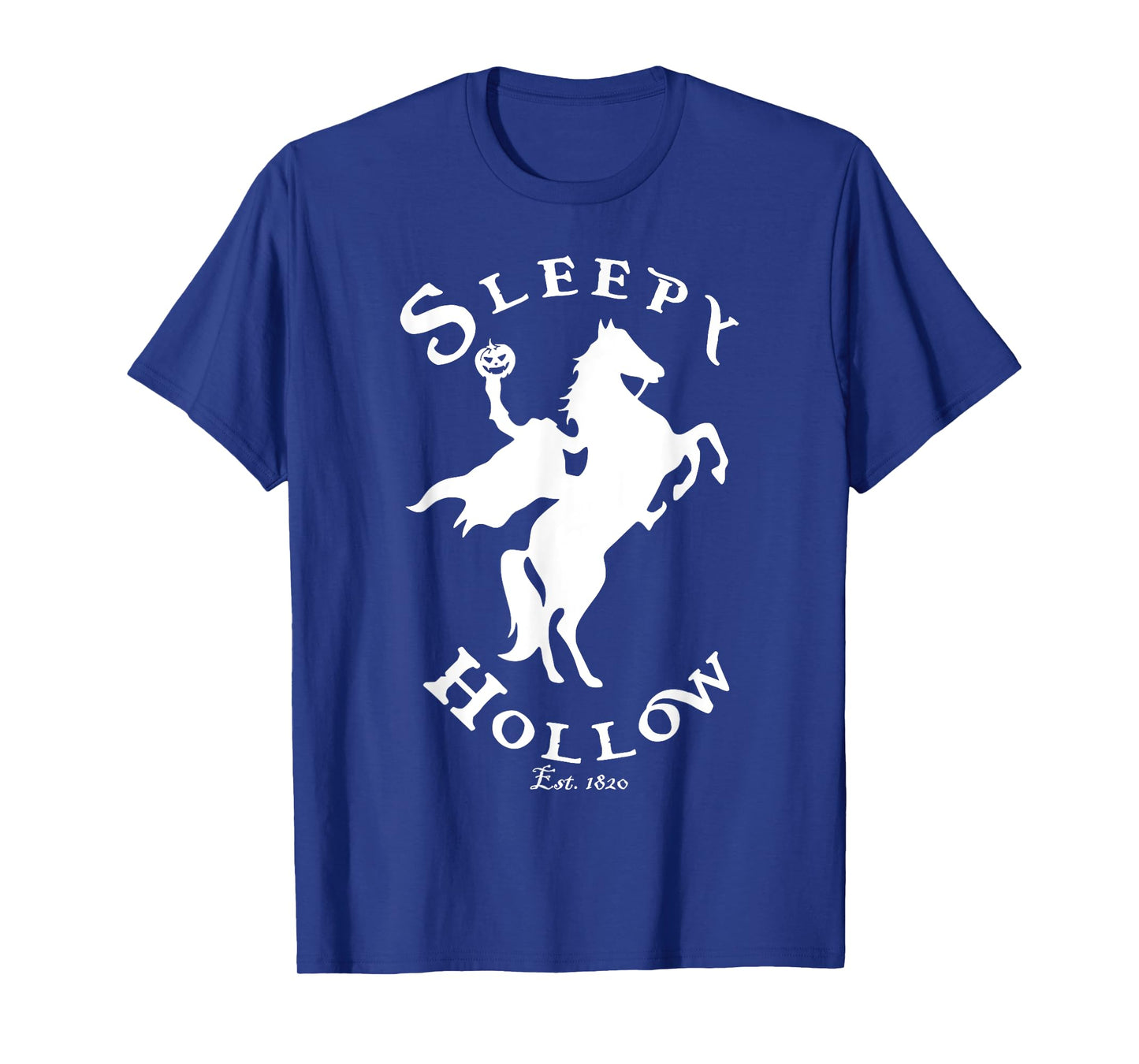 Vintage Headless.Horseman Halloween Sleepy Hollow Est 1820 T-Shirt