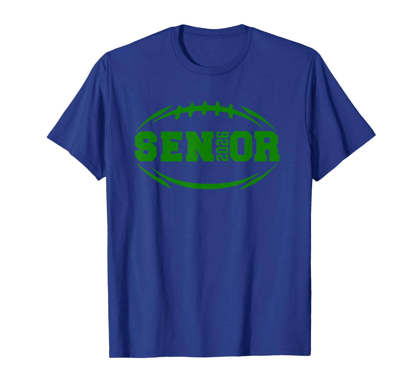 Football Proud Senior 2026 Graduation Year T-Shirt
