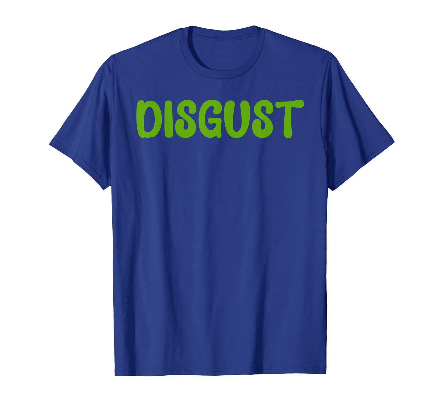Disgust Lazy Halloween Costume Funny Last Minute Womens Kids T-Shirt