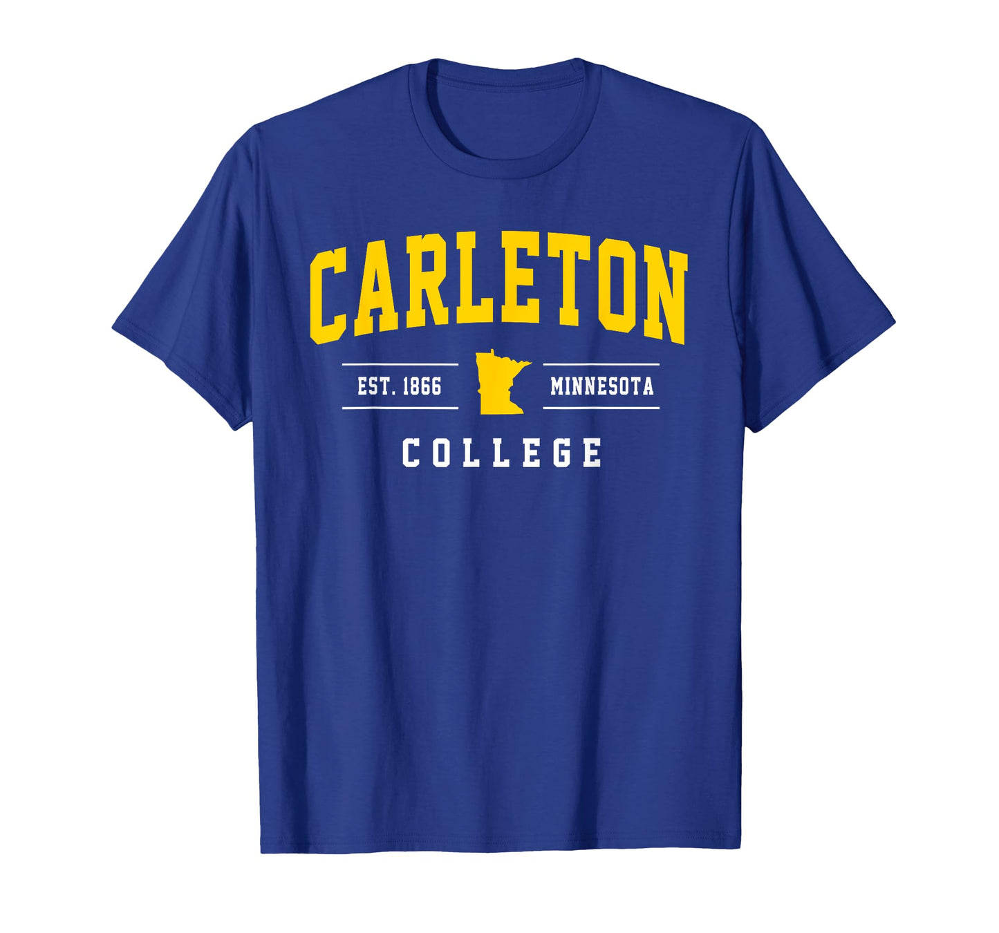Carleton College Arch Vintage Design Men Women T-Shirt