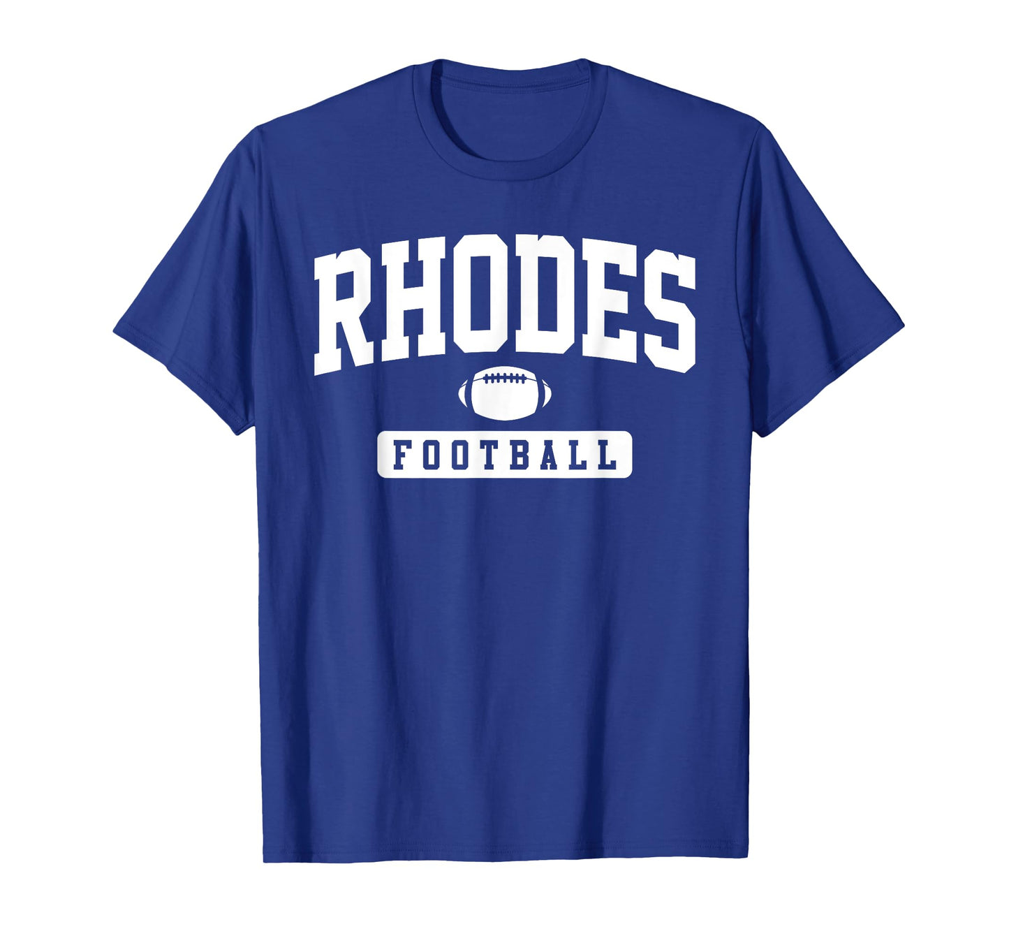 Rhodes College Football Arch Vintage Design for Men Women T-Shirt