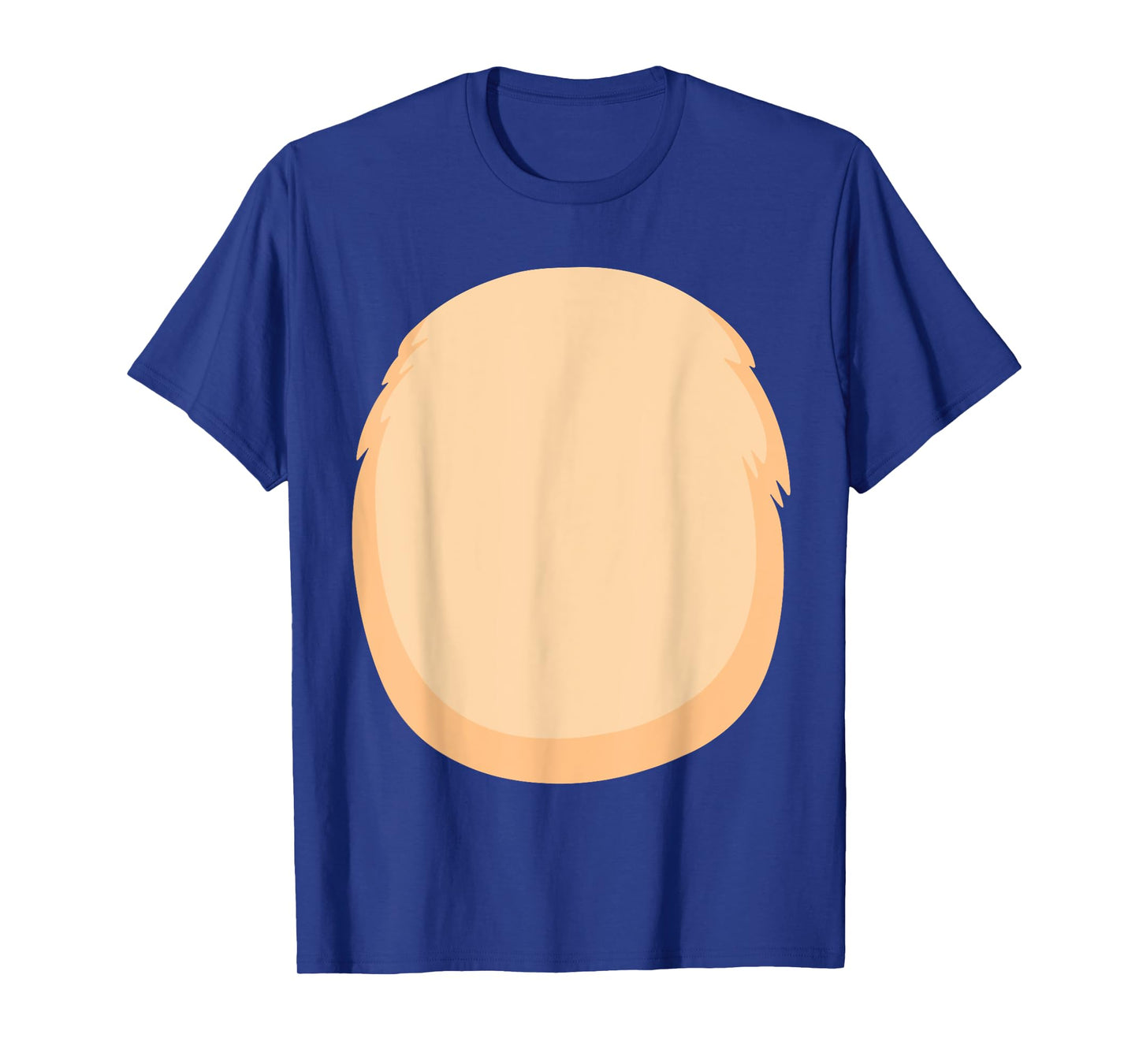 Bear Belly Costume for Halloween Furry Cartoon Stomach Brown T-Shirt