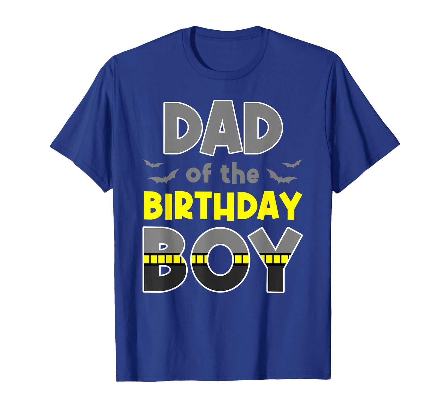 Dad Of The Birthday Boy Bat Family Party Theme Boys Gift T-Shirt