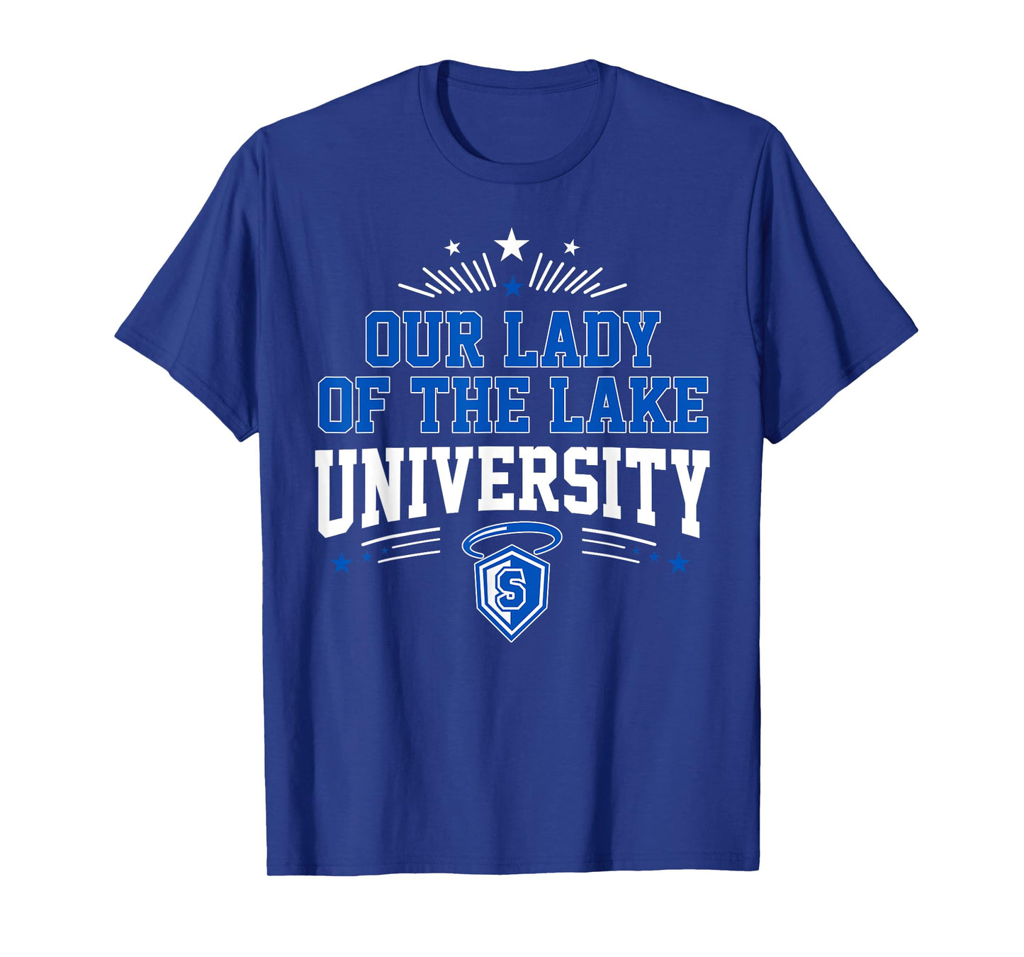 Our Lady of the Lake Tee University OLLU Arch Vintage Design T-Shirt
