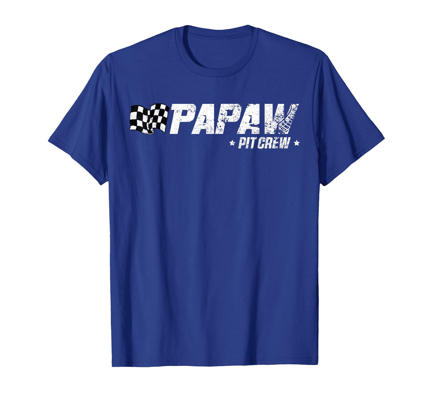 Papaw Pit Crew Race Car Birthday Family Racing T-Shirt