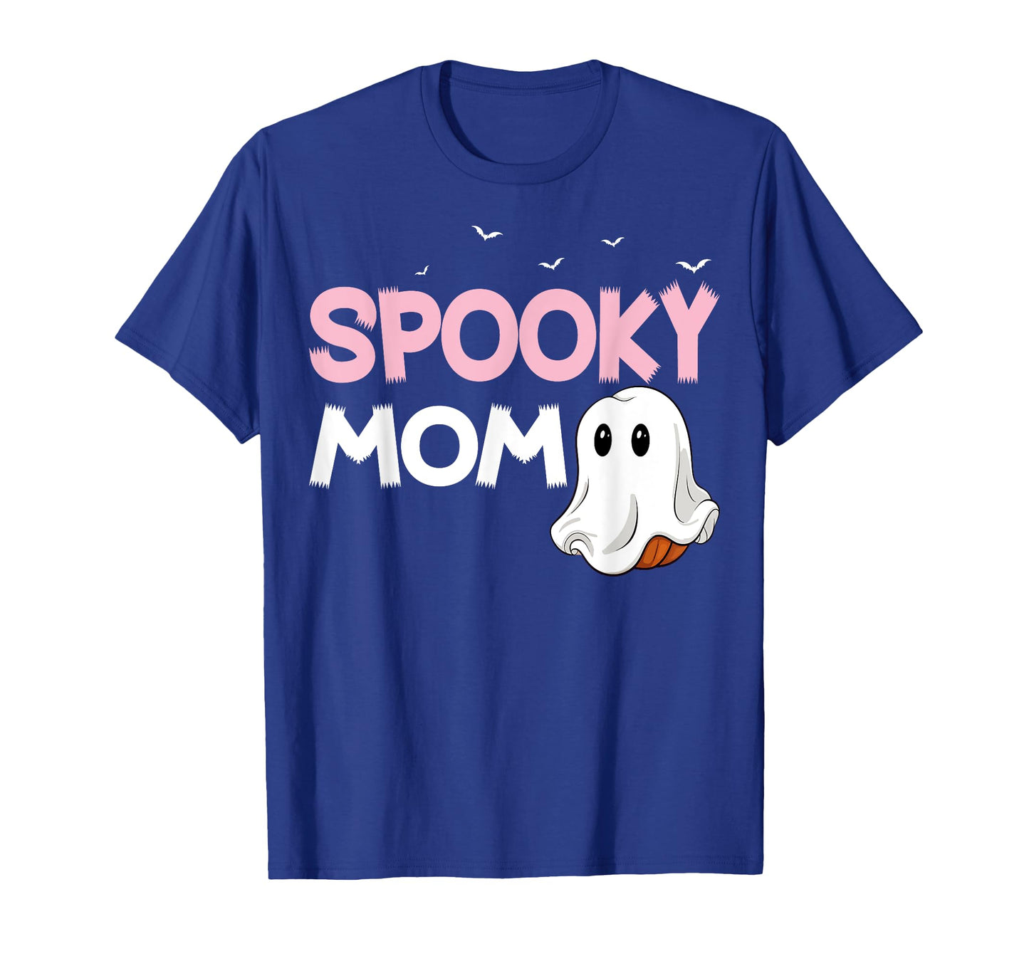 Spooky Mom Ghost Horror Halloween Costume Mama Mother T-Shirt