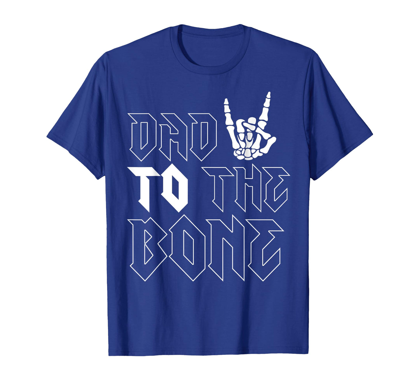 Halloween Dad To The Bone Funny Skeleton Fathers Day Men T-Shirt