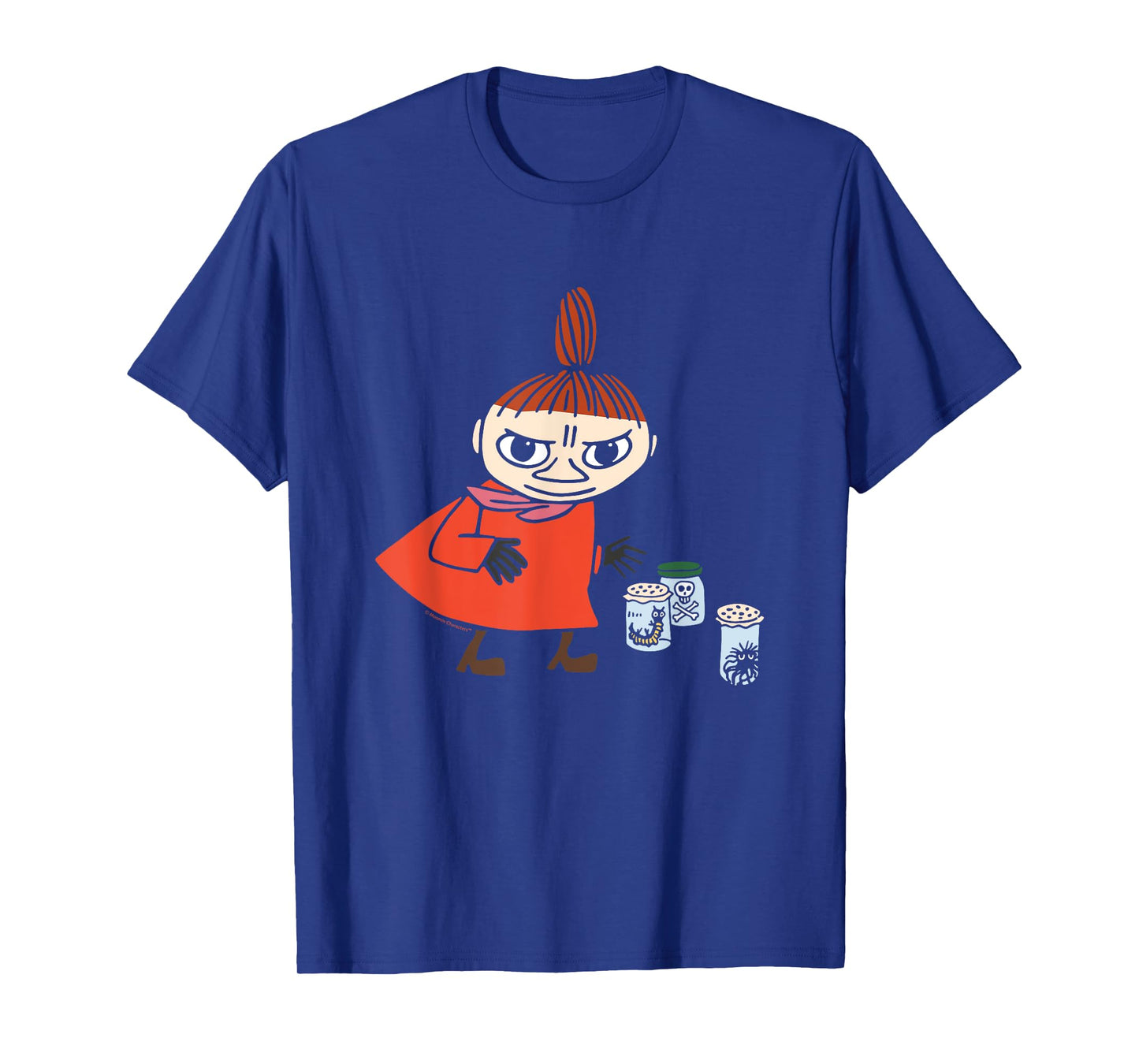 Moomin Little My Playing With Creepy Crawlies Spooky T-Shirt