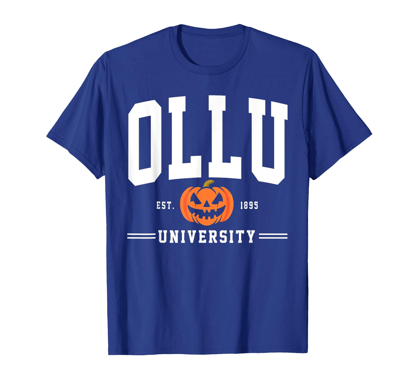 Our Lady of the Lake University Arch Halloween Design Retro T-Shirt