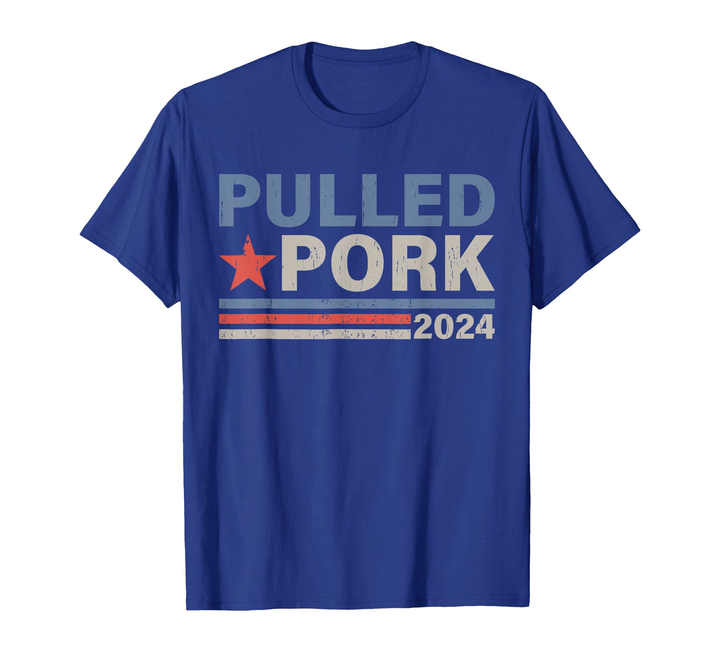 Pulled Pork '24 Funny BBQ Lover Political Election T-Shirt
