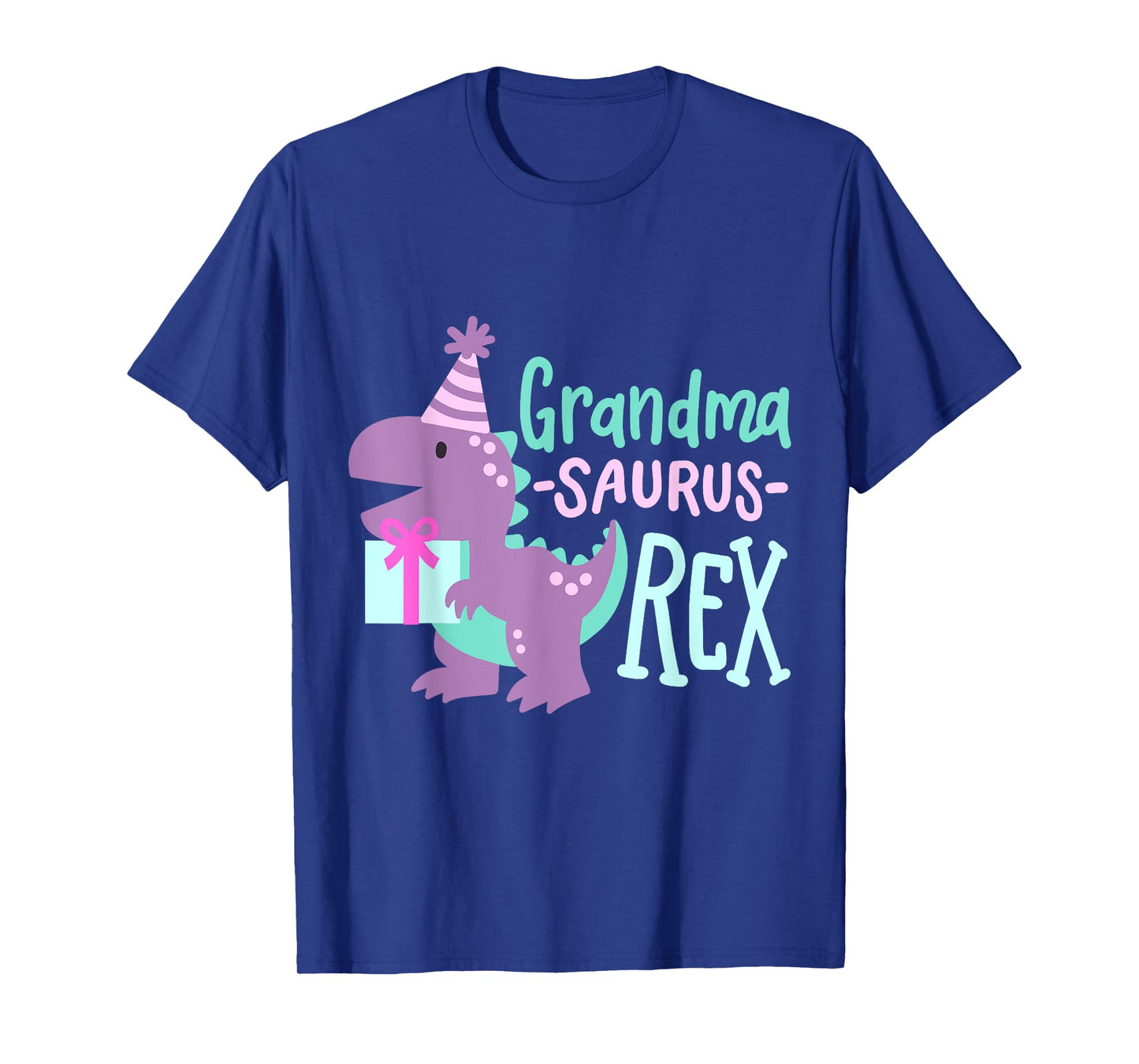 Dinosaur Birthday Grandma Saurus T Rex Family Matching Party T-Shirt