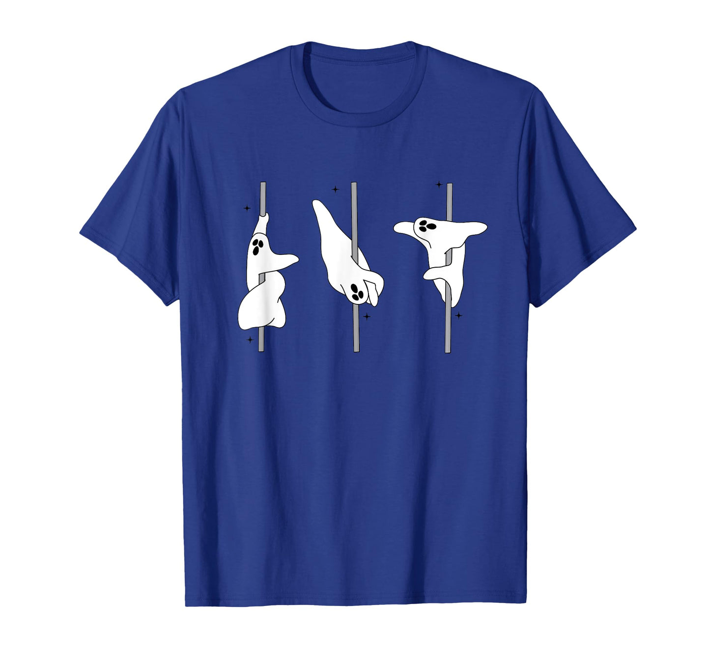 Ghost Pole Dance ,Dancer Halloween Pole Dance Funny T-Shirt