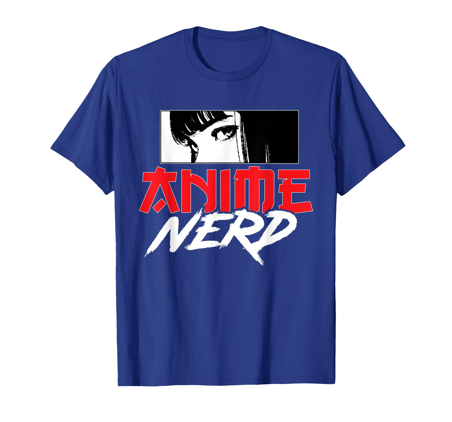 Funny Anime Nerd Men Women Kids T-Shirt