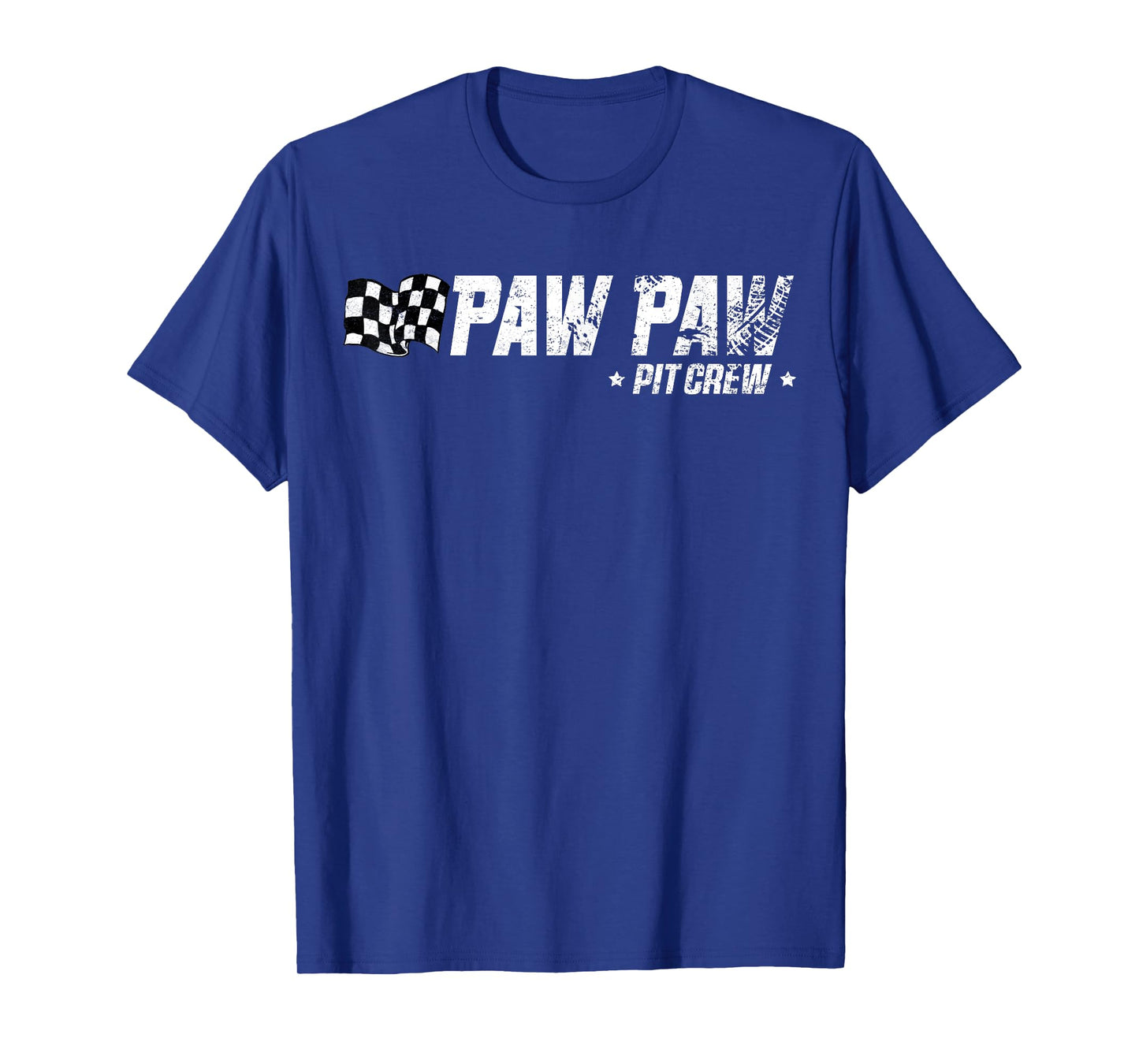 Paw Paw Pit Crew Race Car Birthday Family Racing T-Shirt
