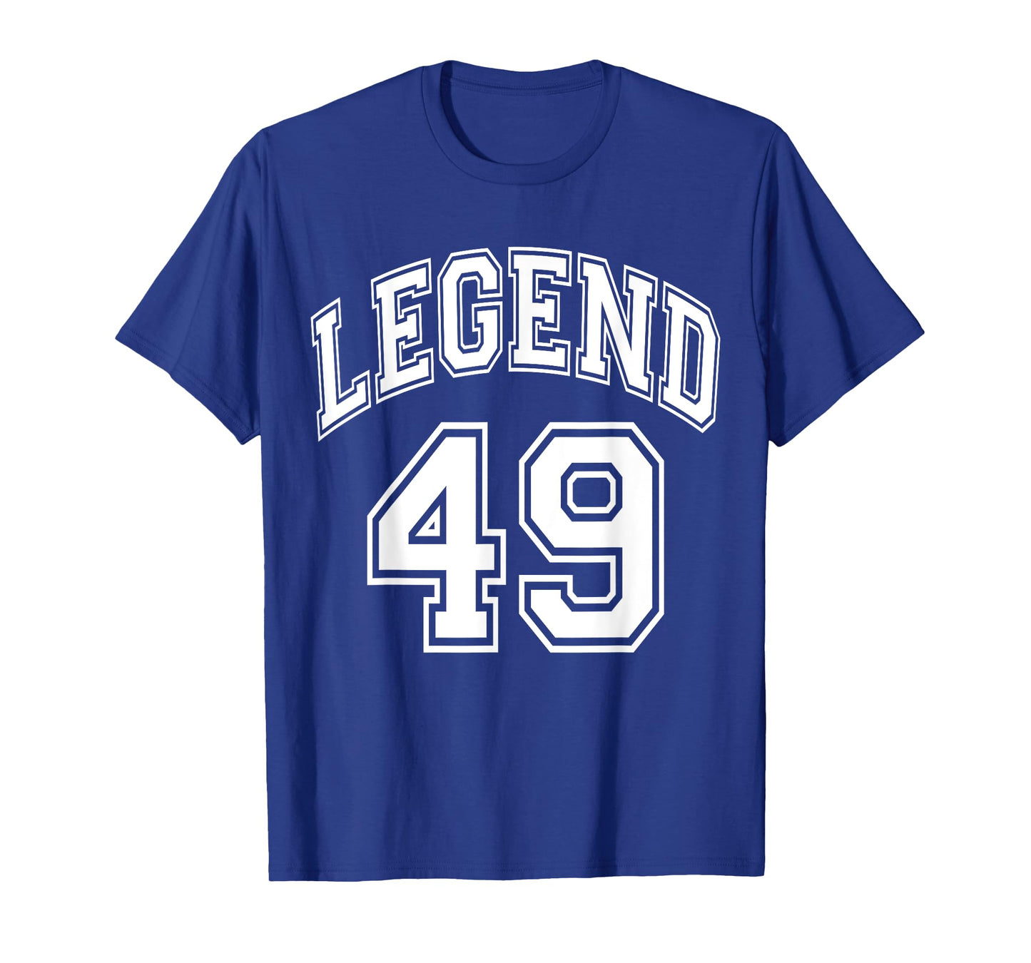 Legend 49 Number Varsity Team - 49th Birthday & 49 Years Old T-Shirt
