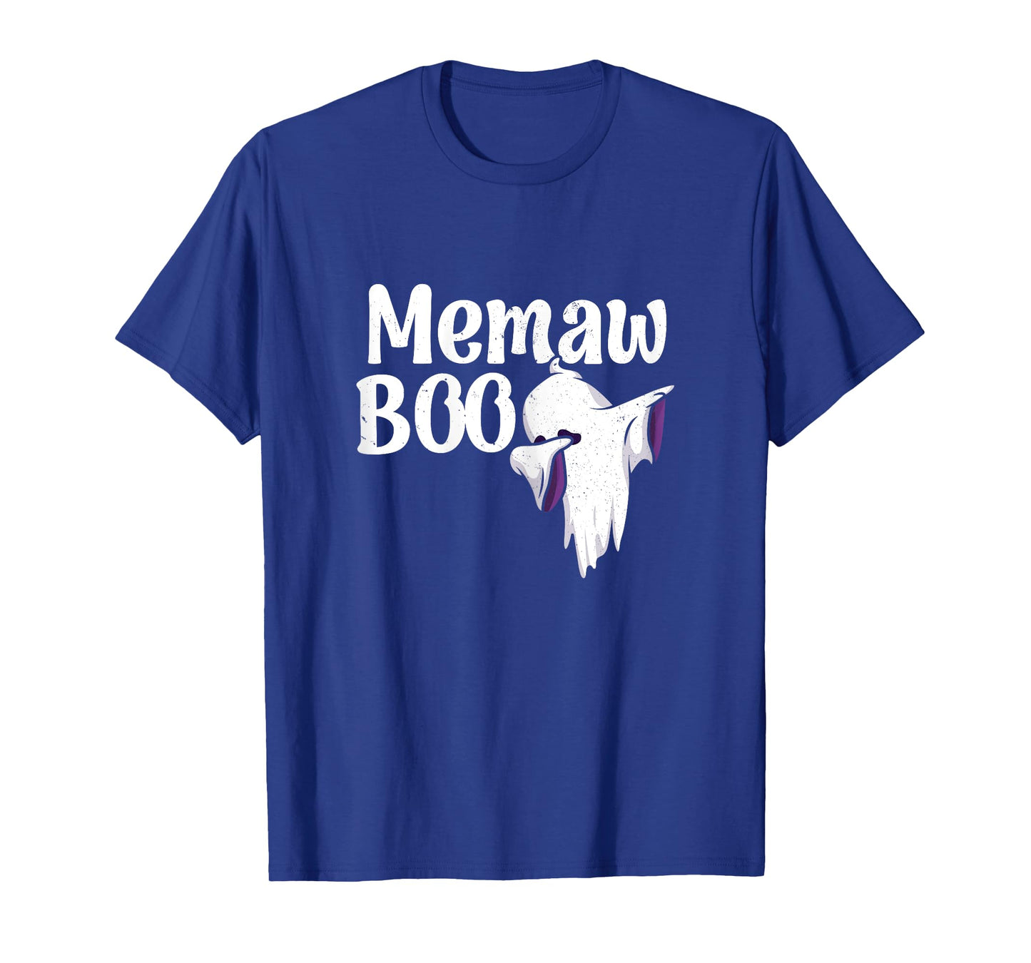 Memaw Boo Halloween Family Matching Spooky Ghost Lovers T-Shirt