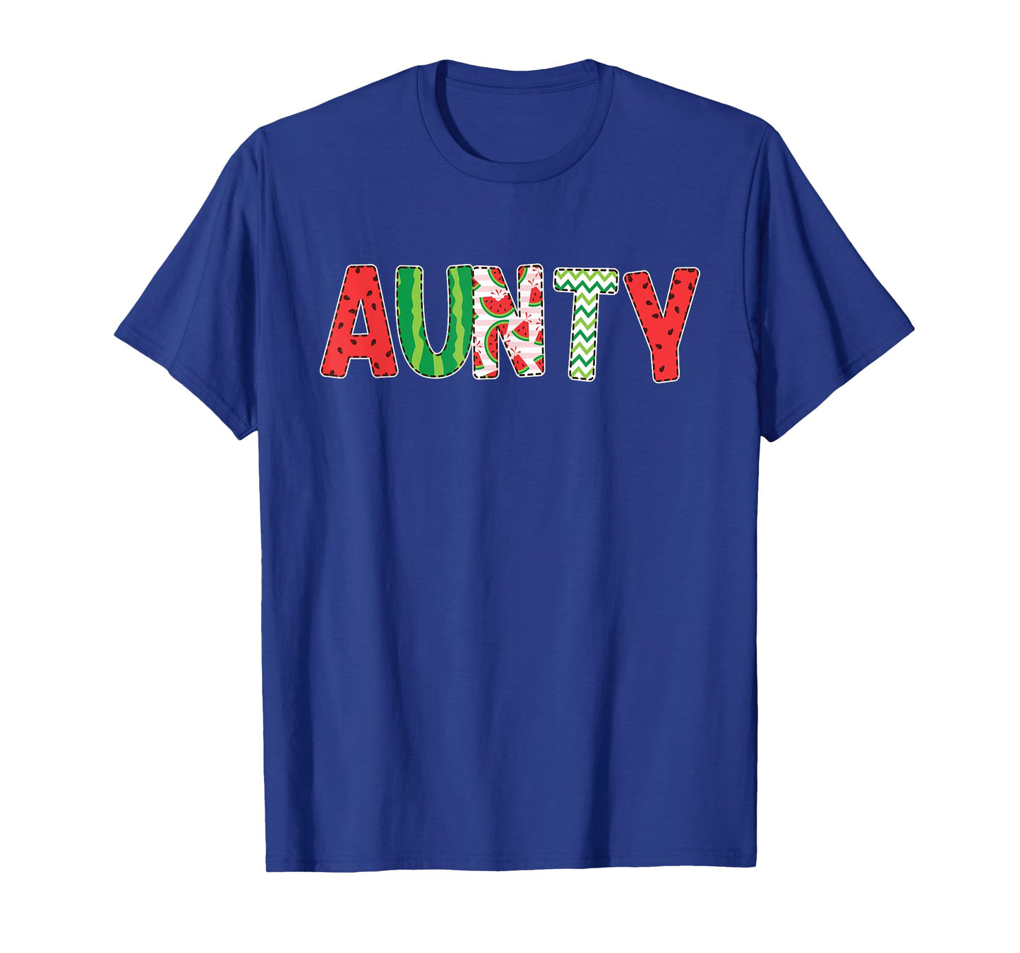 Summer Fruit Watermelon Aunt Aunty Birthday Party T-Shirt